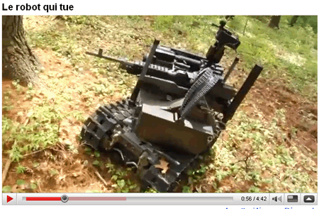 Robot militaire