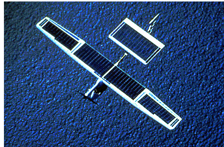 Solar Challenger vu de dessus