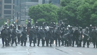 répression au G20
