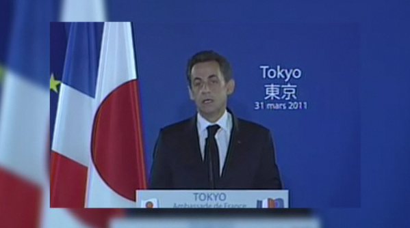 Sarkozy à Tokyo