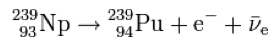 Neptunium en plutonium 239